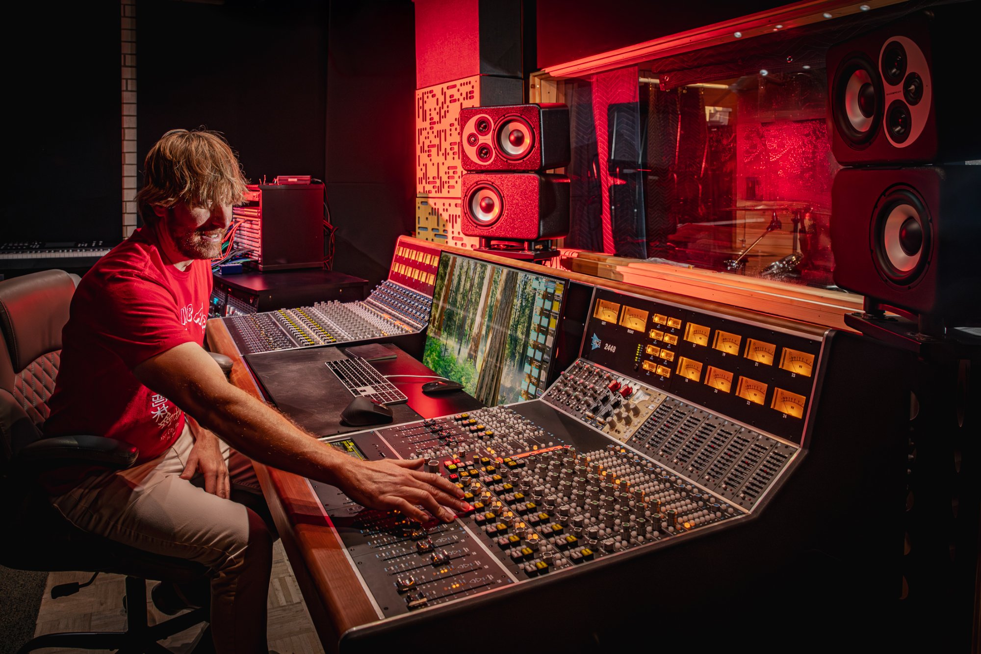 Recording Engineer at Work