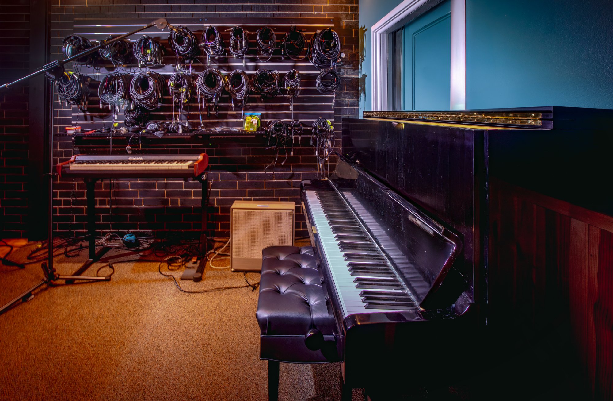 Recording Room with Piano